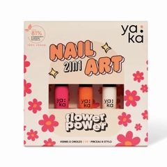COFFRET NAIL ART - YAKA PARIS - FLOWER POWER - 1