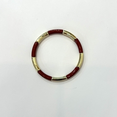 BRACELET ELASTIQUE GM - BIJOUX B - ROUGE - 1