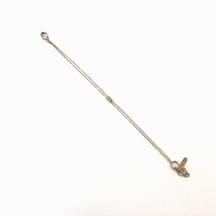 BRACELET TINY - LES FEMMES A BARBES - LILAS - 1