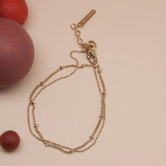 BRACELET CIRCLE DOUBLE - LES FEMMES A BARBES -  - 1