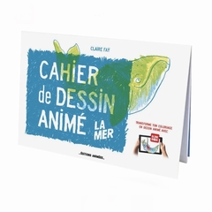 CAHIER DE DESSIN ANIME - SELECTION MAISON PLUME - LA MER - 1