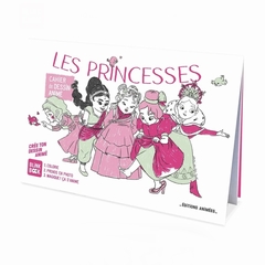 CAHIER DE DESSIN ANIME - SELECTION MAISON PLUME - LES PRINCESSES - 1
