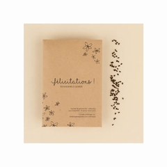 CARTE A SEMER - LA FABRIQUE A SACHETS - FELICITATIONS - 1