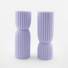 VASE DUO - MIMO - VIOLET PASTEL - 1