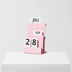 CALENDRIER JOE - WARREN ET LAETITIA - ROSE - 1