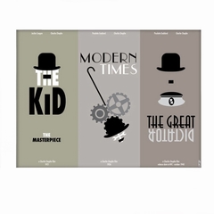 AFFICHE 30X40 - LINO LA TOMATE - TRIO CHAPLIN - 1