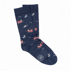 CHAUSSETTES CANOE - ROYALTIES - INDIGO - 1
