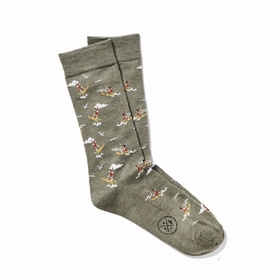 CHAUSSETTES ROY 22 CM - ROYALTIES - KAKI