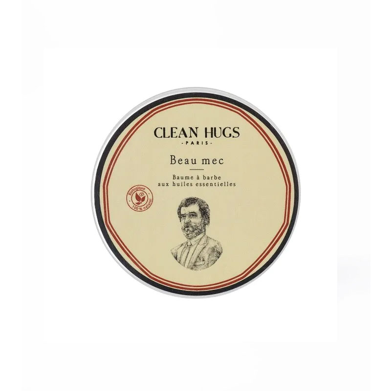 BAUME A BARBE BIO - CLEAN HUGS - BEAU MEC
