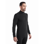MS 200 OASIS LS HALF ZIP - ICEBREAKER - 0011/BLACK - 1