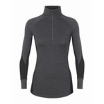 WS 260 ZONE LS HALF ZIP - ICEBREAKER - 001/JTH/BLK/SNW - 1