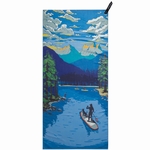 SERVIETTE PERSONAL BODY - PACKTOWL - DAYDREAM PRINT - 1