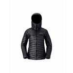 TROLLVEGGEN DOWN800 HOOD W - NORRONA - 7718/CAVIAR BLACK - 1