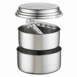 CASSEROLE ALPINE 2 POT - MSR - ACIER INOXYDABLE - 1