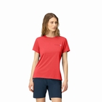 T SHIRT FEMUND TECH W - NORRONA - 1107/PAPRIKA - 2