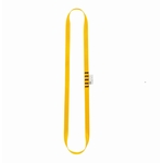 ANNEAU SANGLE PLATE - PETZL - JAUNE - 1