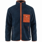 POLAIRE VARDAG PILE FLEECE M - FJALLRAVEN - 560/215/NAVY/AUTLEAF - 1