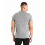 T SHIRT M SPHERE II SS TEE - ICEBREAKER - 0161/METRO HEATHER - 2