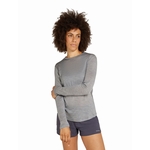 T SHIRT W MERINO SPHERE III LS - ICEBREAKER - 0161/METRO HEATHER - 1