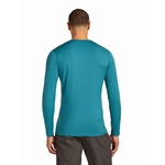 MERINO 200 OASIS LS CREW ELEV - ICEBREAKER - 0GQ1/TOPAZ - 2