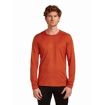 T-SHIRT M 200 OASIS LS CREWE - ICEBREAKER - 0GS1/AGATE - 1