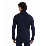 MS 200 OASIS LS HALF ZIP - ICEBREAKER - 4011/MIDNIGHT NAVY - 2
