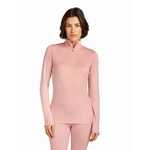 WS 260 TECH LS HALF ZIP THERMA - ICEBREAKER - 0GU1/BLUSH - 1