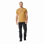 T SHIRT ADVENTURE M - LAFUMA - 6766/GOLD UMBER - 2