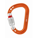 MOUSQUETON ROCHA SCREW LOCK - PETZL - ORANGE - 1