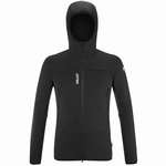 POLAIRE FUSION GRID HOODIE M - MILLET - N0247/BLACK - 1