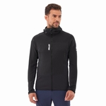POLAIRE FUSION GRID HOODIE M - MILLET - N0247/BLACK - 2