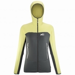 POLAIRE FUSION GRID HOODIE W - MILLET - 9455/URBAN CHIC/LIMO - 1