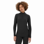 TS DRYNAMIC SOFT LS 1/2 ZIP W - MILLET - 0247/NOIR - 2