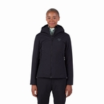 VESTE CHAUDE CAPUCHE OPSIDE W - ROSSIGNOL - 200/BLACK - 1