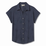 CHEMISE OASIS S/S W - ROYAL ROBBINS - 728/NAVY - 1
