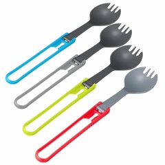 KIT USTENSILES 4 PC SPORKS - MSR - GREEN - 1
