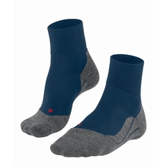 CHAUSSETTES TK5 WANDER WOOL - FALKE - 6598/BLUE POND - 1