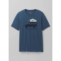 T-SHIRT CAMP LIFE JOURNEYMAN 2 - PRANA - DENIM HEATHER - 1