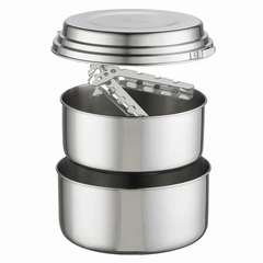 CASSEROLE ALPINE 2 POT - MSR - ACIER INOXYDABLE - 1