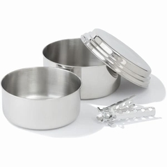 CASSEROLE ALPINE 2 POT - MSR - ACIER INOXYDABLE - 2