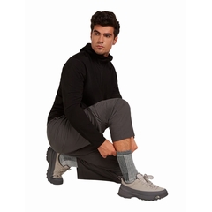 M HIKE+ MOUNTAINEER MID CALF - ICEBREAKER - A011/JET HTHR/BLACK - 2