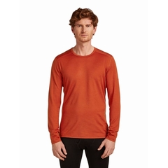 T-SHIRT M 200 OASIS LS CREWE - ICEBREAKER - 0GS1/AGATE - 1