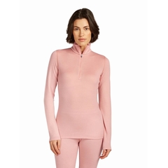 WS 260 TECH LS HALF ZIP THERMA - ICEBREAKER - 0GU1/BLUSH - 1