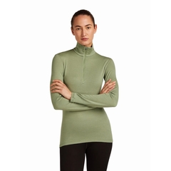 WS 260 TECH LS HALF ZIP THERMA - ICEBREAKER - A741/LICHEN - 1