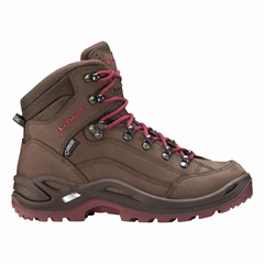 CHAUSSURES RENEGADE GTX MID WS - LOWA - 4251/ESPRESSO/BERRY - 1
