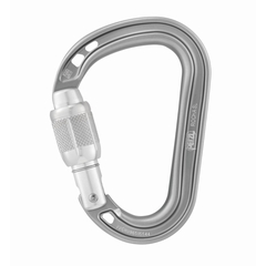 MOUSQUETON ROCHA SCREW LOCK - PETZL - GRIS - 1