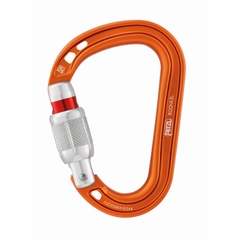MOUSQUETON ROCHA SCREW LOCK - PETZL - ORANGE - 1