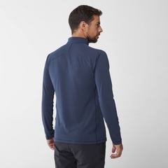 T-SHIRT MORPHO ZIP LS M - MILLET - 9567/RUST/SAPHIR - 2