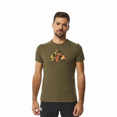 T-SHIRT SUMMIT BOARD SS M - MILLET - 9644/IVY - 2