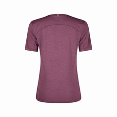 T SHIRT MERINO MIX W - MONTURA - 14/WINE RED - 2